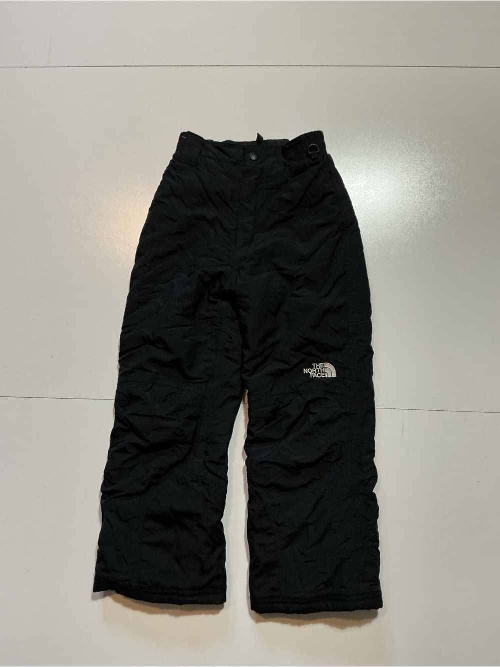 TNF The North Face Black Insulated Ski Snowboarding Youth Boys Snow Pants
